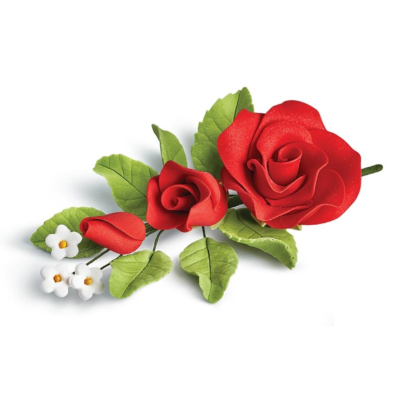 Ramo de Rosas Rojas 150 mm. (8 u.)