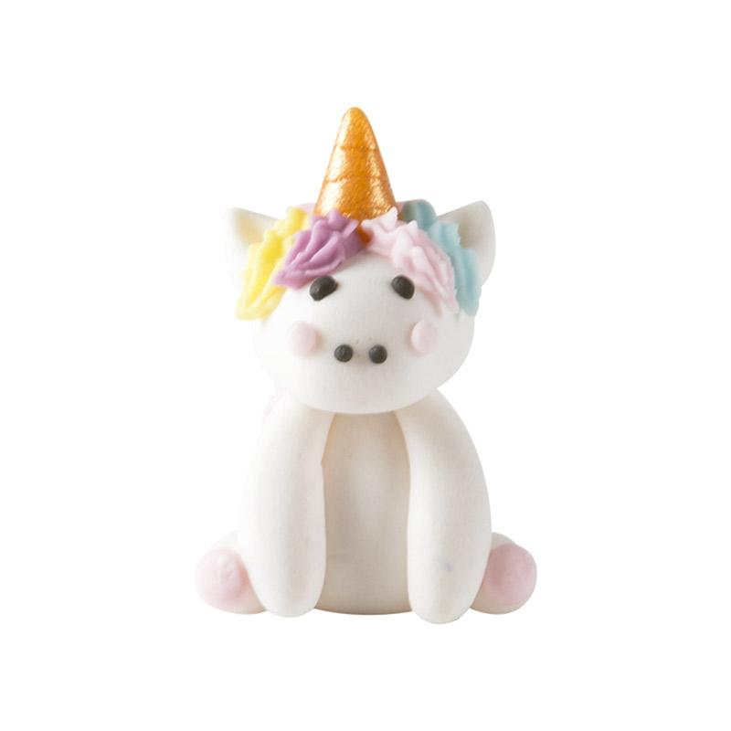 Unicornio Azúcar 3D Alto 45 mm. (42 u.)