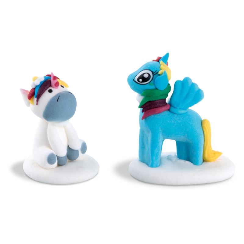 Unicornios Azúcar 55X50 mm. (24 u.)