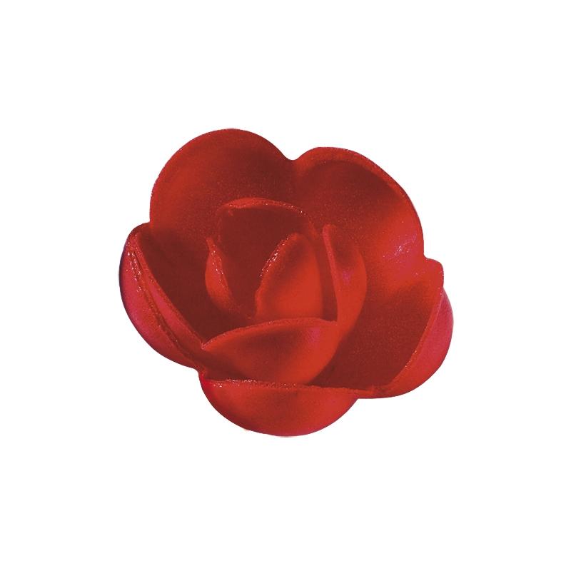 Rosa Nº7 Oblea Roja Ø 40 mm.  (78 u.)