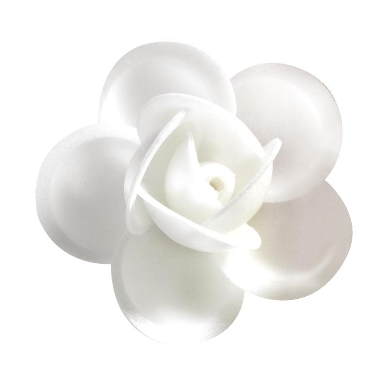 Rosa Nº3 Oblea Blanca Ø 50 mm. (55 u.)