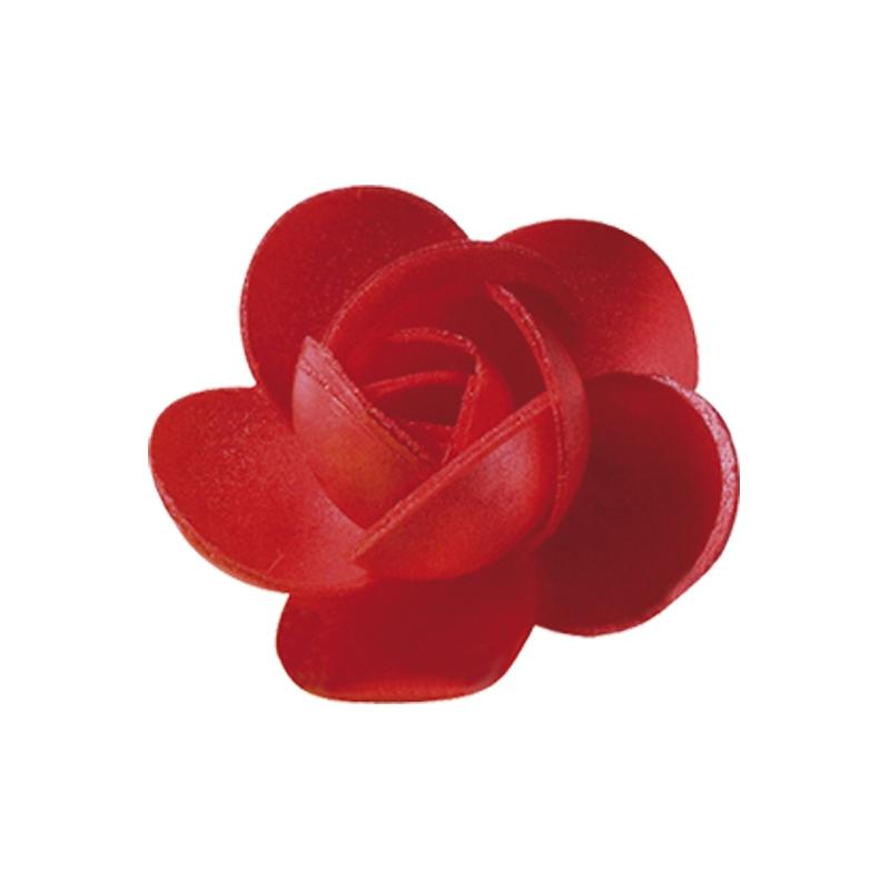Rosa Nº1 Oblea Roja Ø 40 mm.  (70 u.)