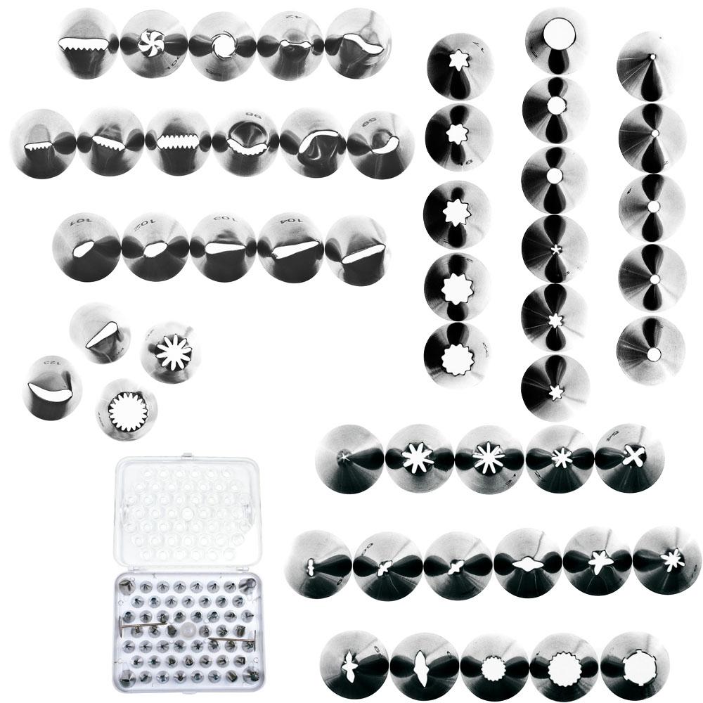 Set 56 Boquillas Universales Acero Inoxidable (56 u.)
