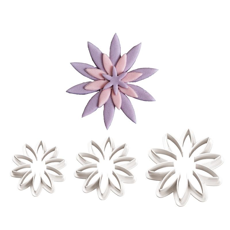 Set 3 Cortantes Margaritas (1 Set)