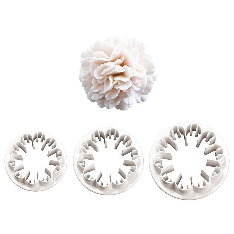 Set 3 Cortantes Claveles (1 Set)