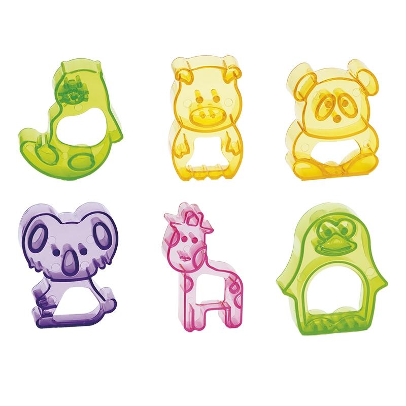 Set 6 Moldes Animales (1 Set)