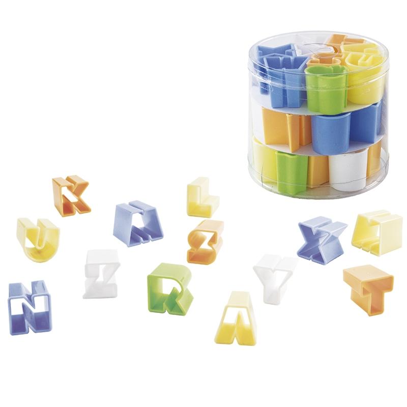 Set Moldes Abecedario 28 Letras (1 Set)