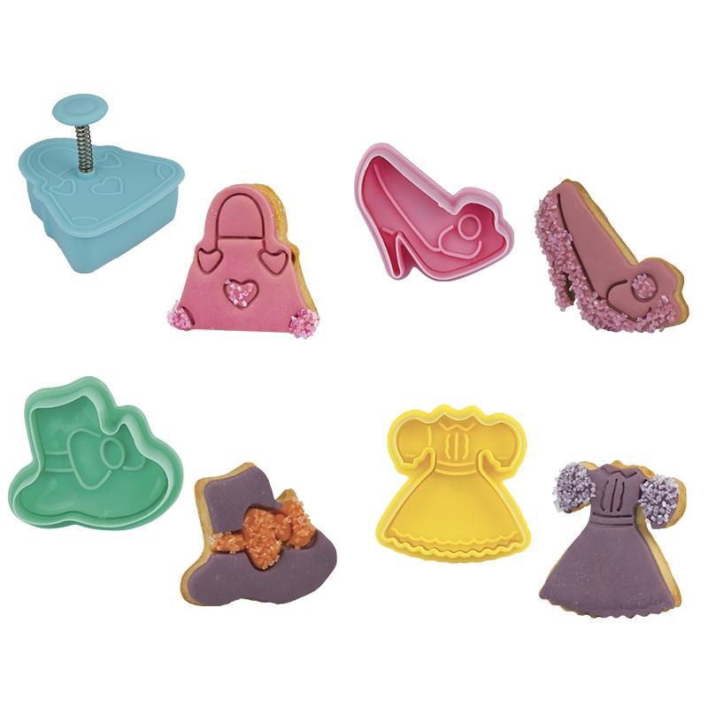 Set 4 Cortantes Complementos con Expulsor (1 Set)