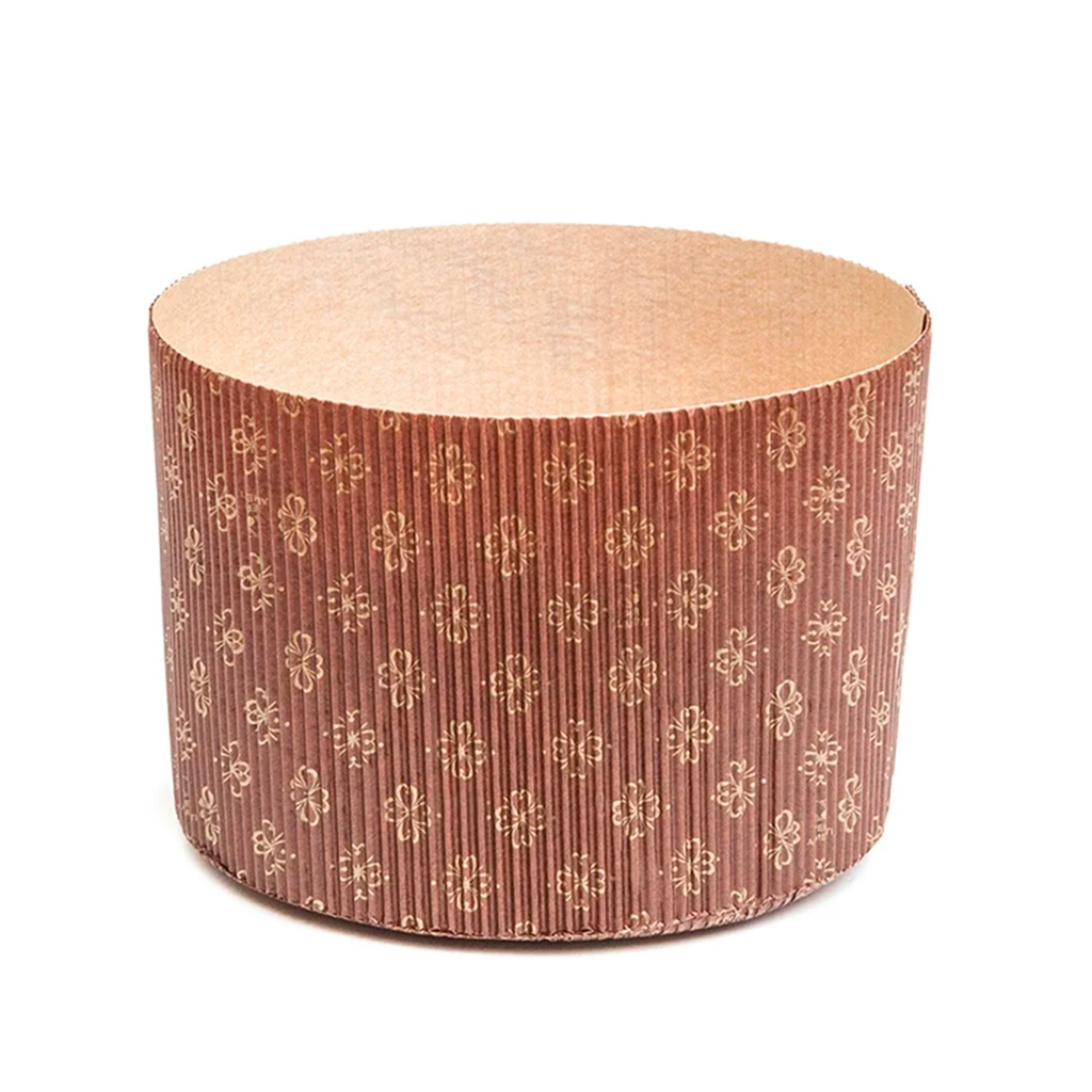 Molde Panettone Rígido Alto 134X95H Pack (25 u.)