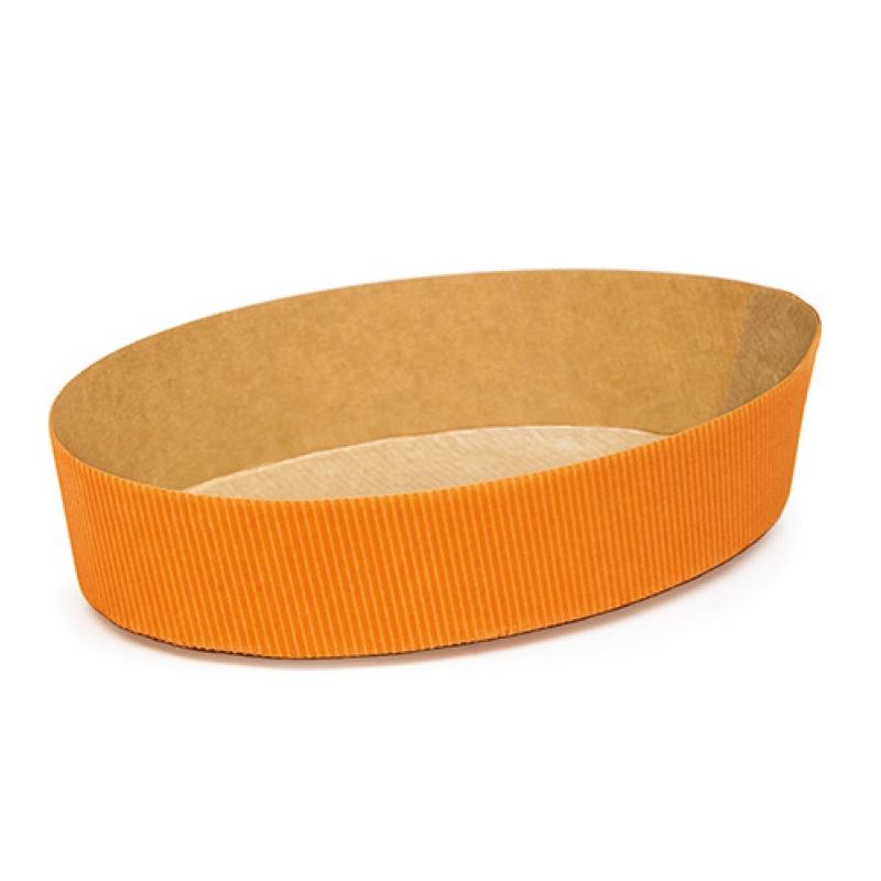 Molde Huevo 215X140X50H Naranja (360 u.)