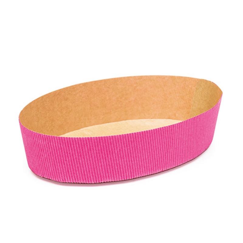Molde Huevo 215X140X50H Fucsia Pack (60 u.)