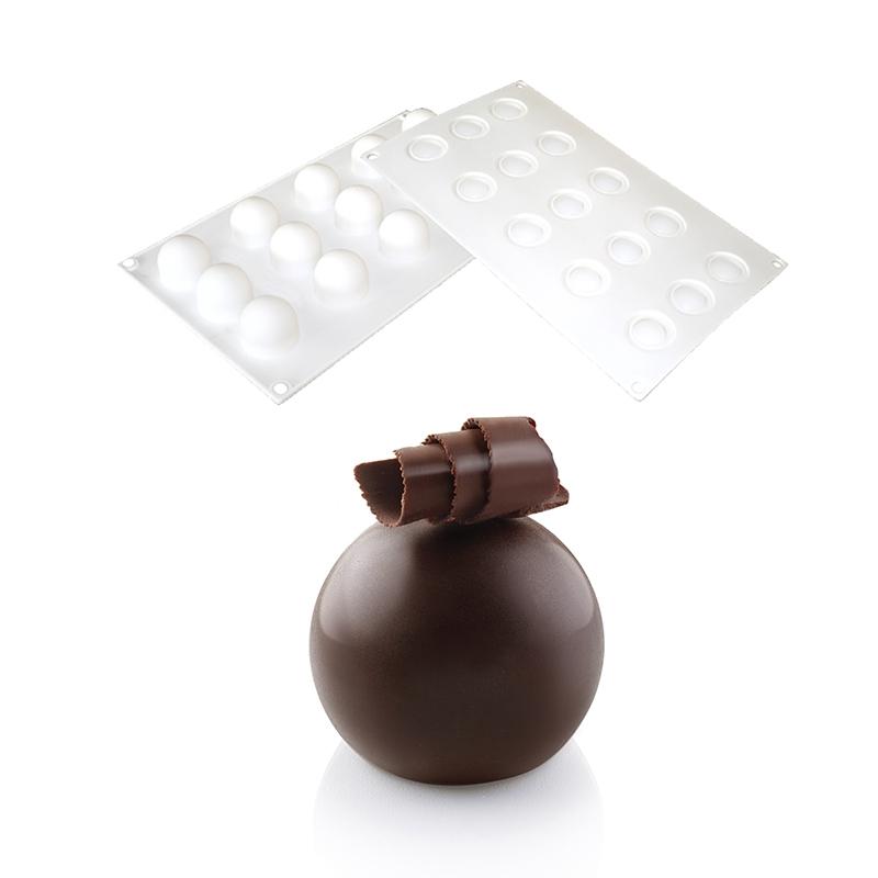 Molde de Silicona Mini Trufles Ø 32 mm. Alto 28 mm. 20 ml. 15 Pcs (1 u.)