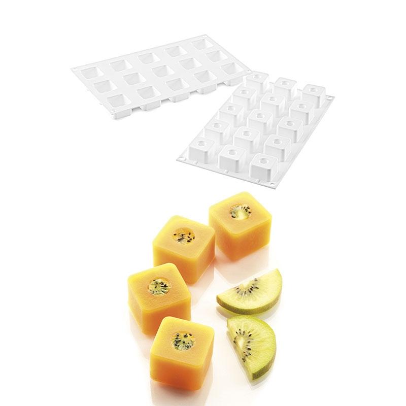 Molde de Silicona Sushi Maki 35X35X25 mm. 26,3 ml. 15 Pcs (1 u.)