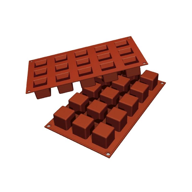 Molde de Silicona Cubo 35X35X35 mm. 42 ml. 15 Pcs (1 u.)