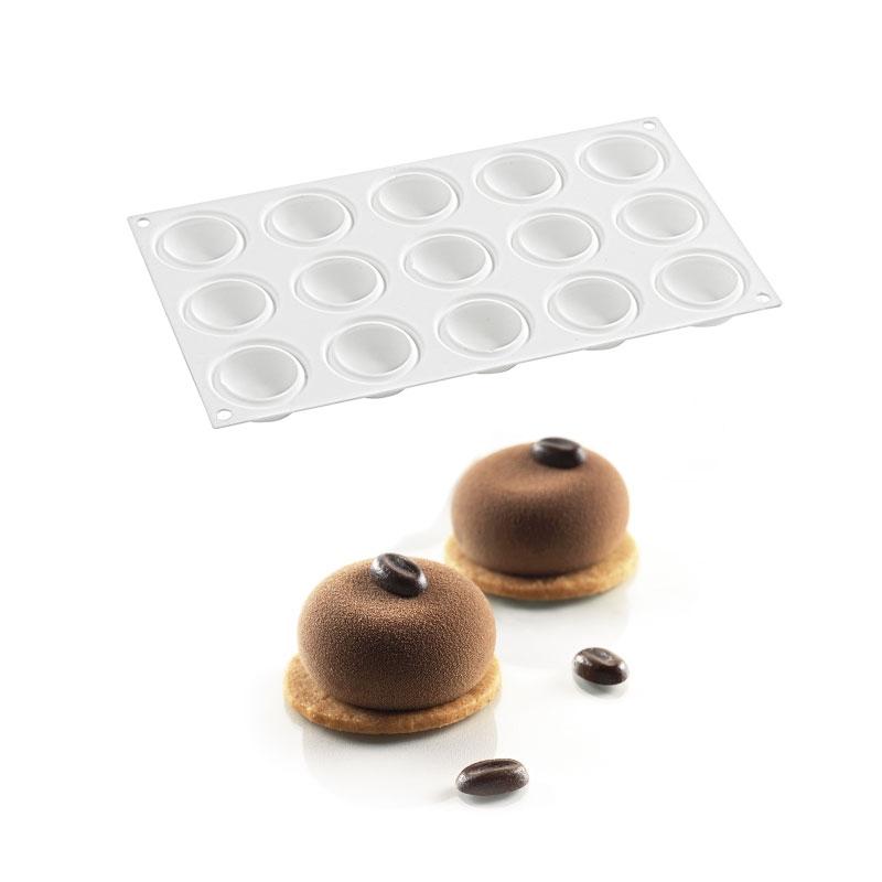 Molde de Silicona Globe Ø 45 mm. Alto 20 mm. 26 ml. 15 Pcs (1 u.)