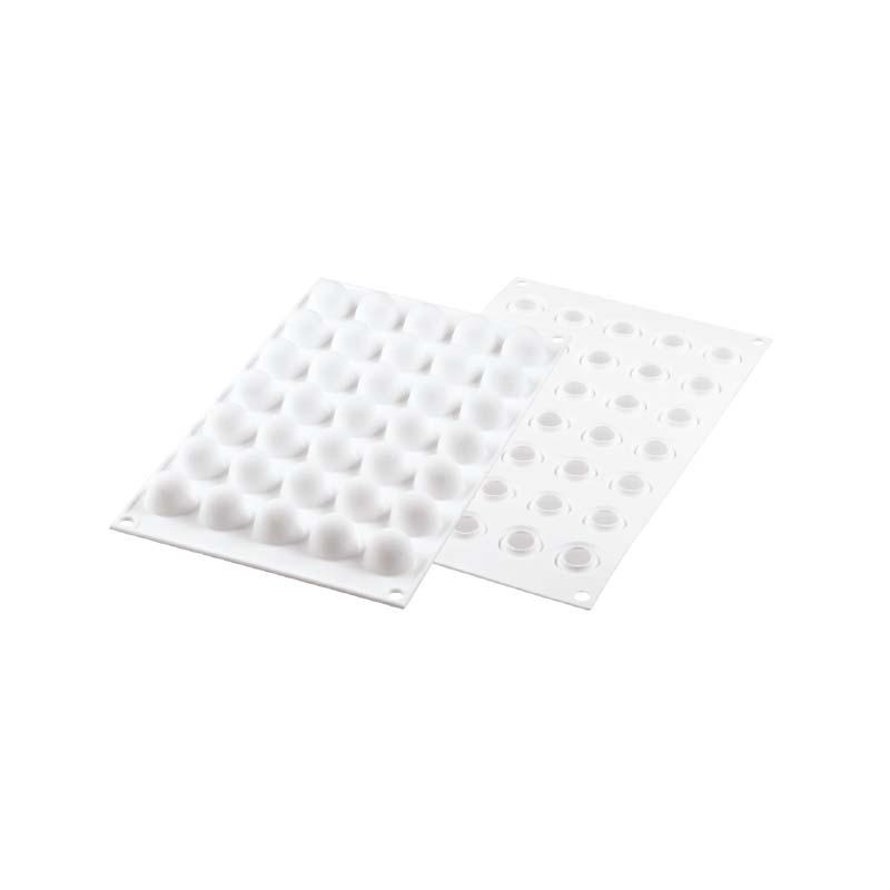 Molde de Silicona Truffles 5 Ø22H 19 mm. Blanco (1 u.)