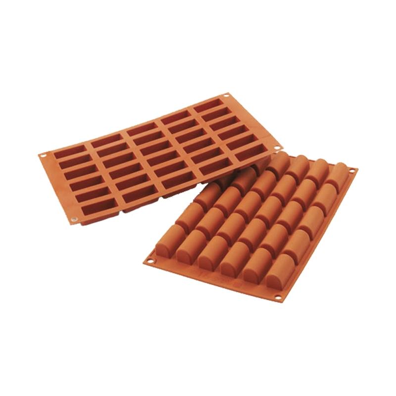 Molde de Silicona Mini Buche 18X44X20 mm. 14 ml. 30 Pcs (1 u.)