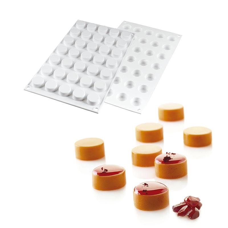 Molde de Silicona Micro Round Ø 24 Alto 12 mm. 5 ml. 35 Pcs (1 u.)