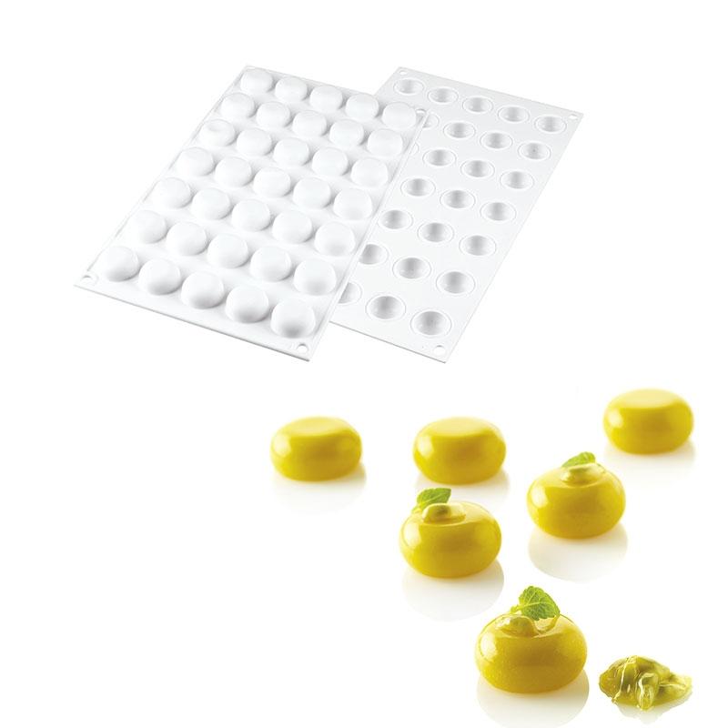 Molde de Silicona Micro Stone Ø 26 Alto 12 mm. 5 ml. 35 Pcs (1 u.)