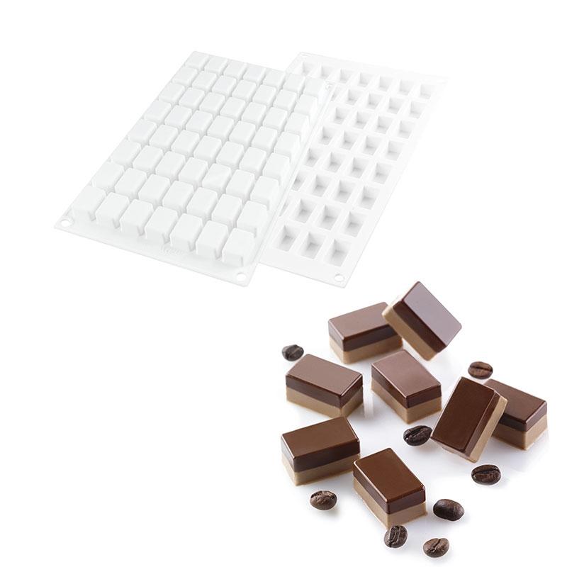 Molde de Silicona Micro Rectangular 26X16X13 mm. 5 ml. (1 u.)