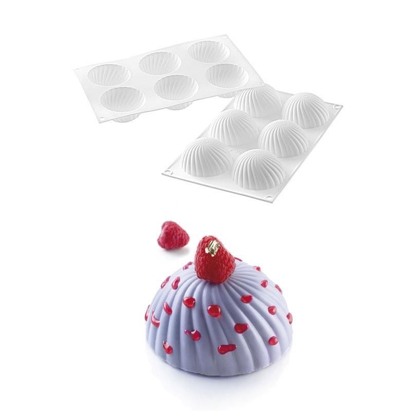 Molde de Silicona Parfum Ø 75 mm. Alto 37,5 mm. 108 ml. 6 Pcs (1 u.)