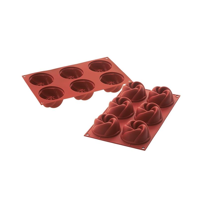 Molde de Silicona Vertigo 77X37 mm. 110 ml. 6 Moldes (1 u.)