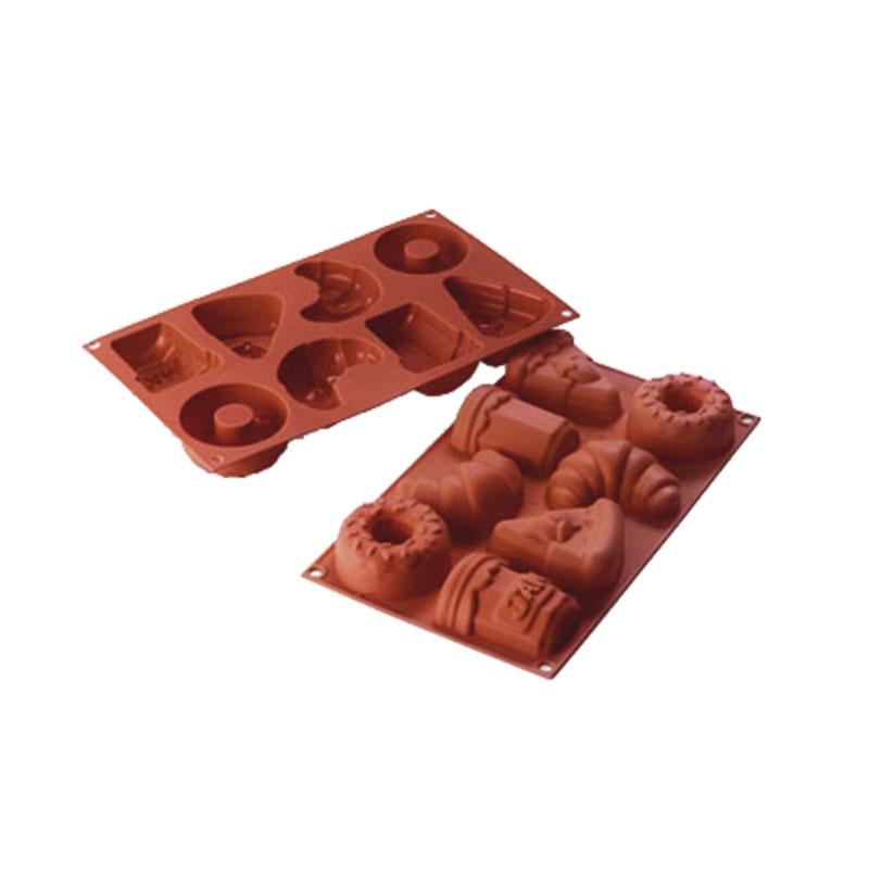 Molde de Silicona Good Morning 84X66X29 mm. 76,5 ml. 8 Pcs (1 u.)