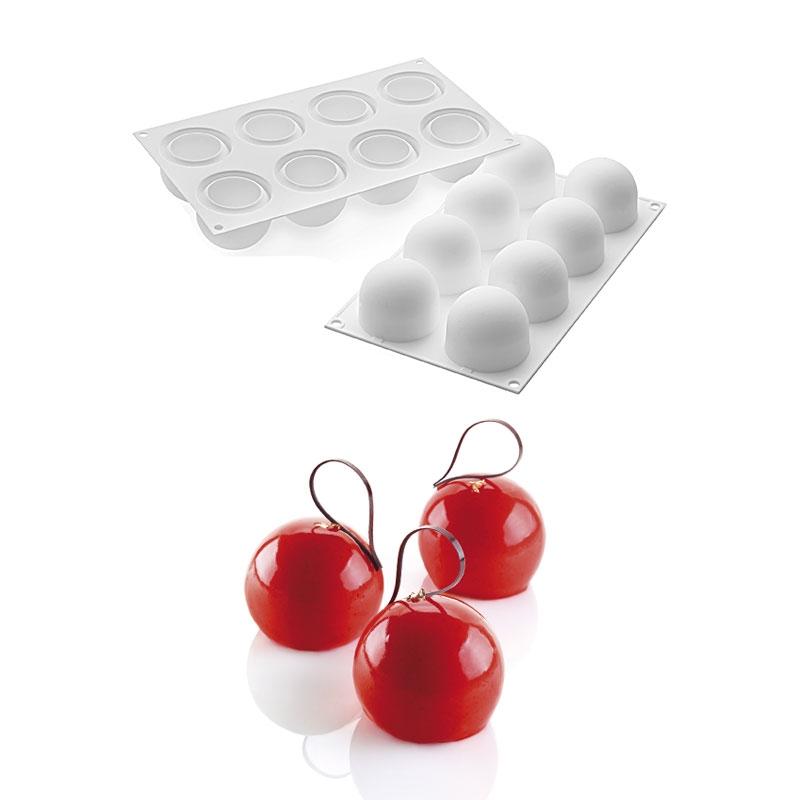 Molde de Silicona Trufles Ø 62 mm. Alto 52 mm. 117 ml. 8 Pcs (1 u.)