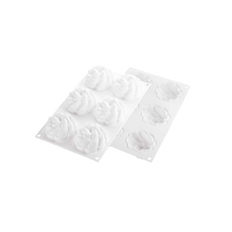 Molde de Silicona Ø 74X35 mm. 6X90 ml. (1 u.)