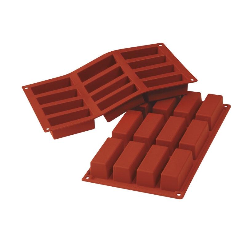 Molde de Silicona Pasteles 79X39X30 mm. 70 ml. 12 Pcs (1 u.)