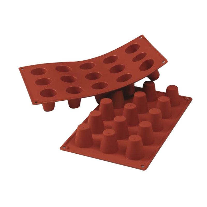 Placa de Silicona Baba Pequeño Ø35X38 mm. 15 Pcs