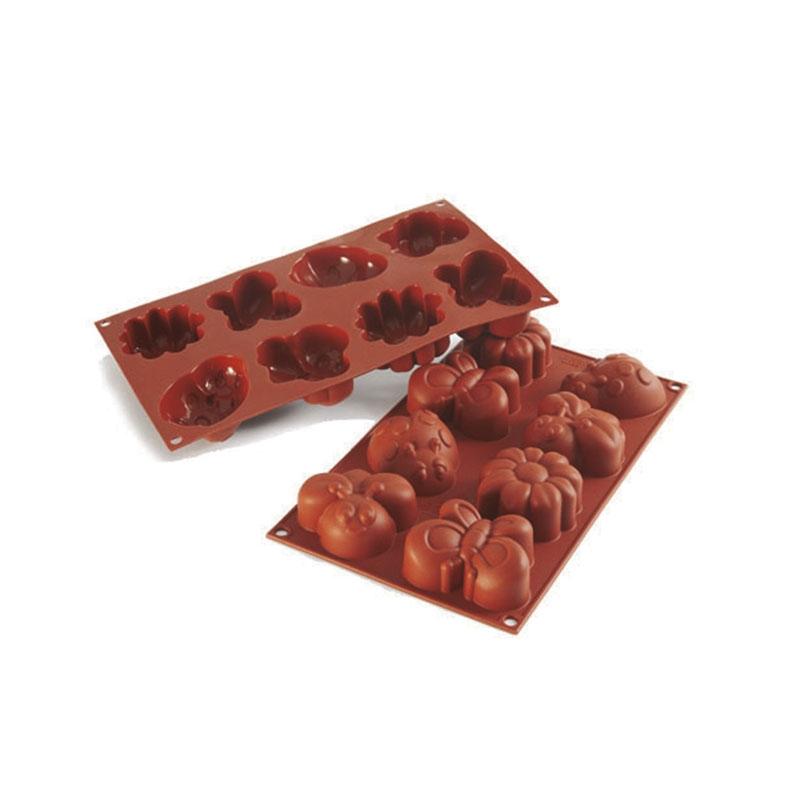 Placa de Silicona Primavera 77,5X57,5X32 mm. 646 ml. Tot. 8 Pcs (1 u.)