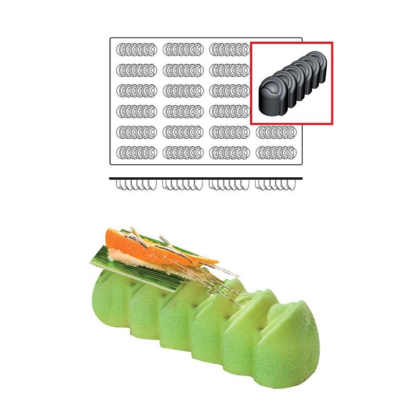 Molde de Silicona Surf 33X118X36 mm. 100 ml. 24 Pcs (1 u.)