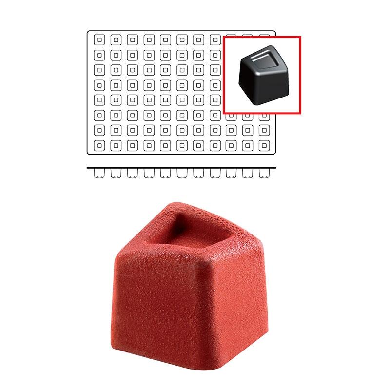 Molde de Silicona Mini Cubo 25X25X24 mm. 12 ml. 88 Pcs (1 u.)