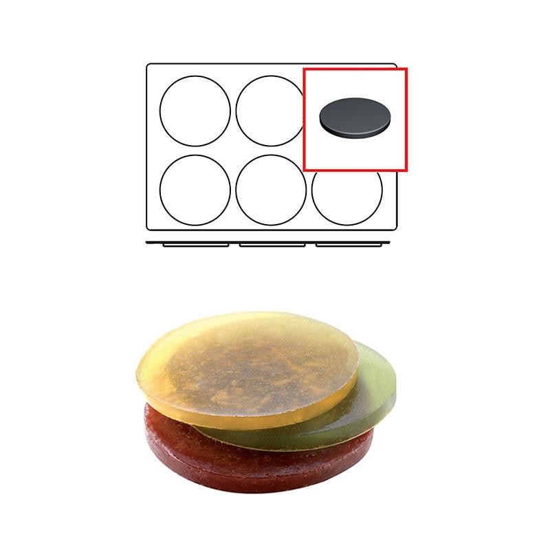 Molde de Silicona Disco Ø 160 mm. Alto 10 mm. 200 ml. 6 Pcs  (1 u.)