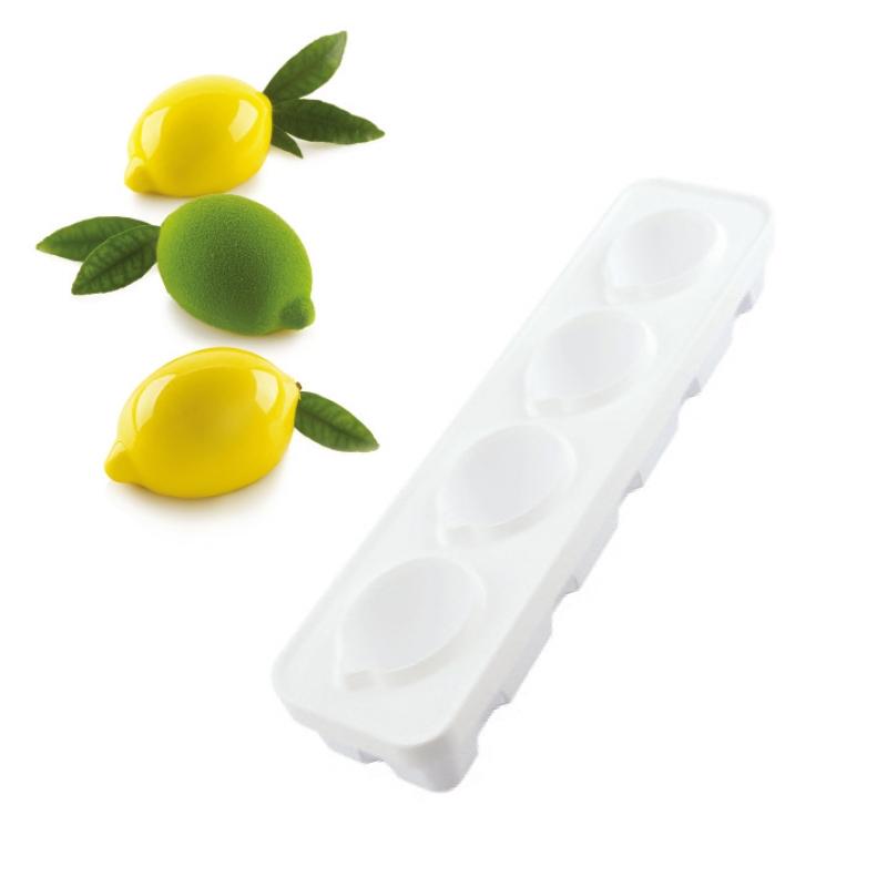 Molde de Silicona Limón 44 mm. Alto 88X61 mm. 120 ml. 4 Pcs (1 u.)