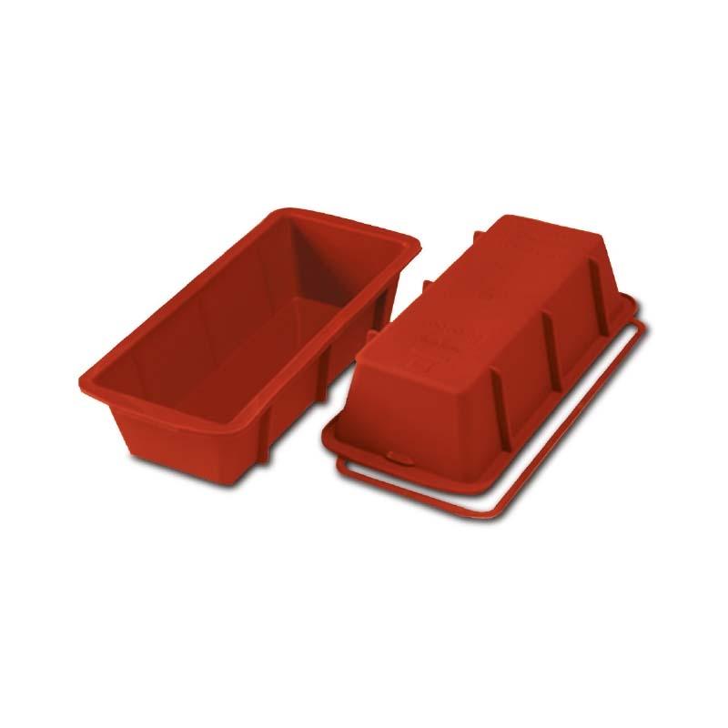 Molde de Silicona Plum Cake 300X10X70 mm. 1700 ml. 