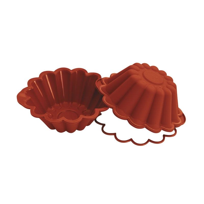 Molde de Silicona Brioche Ø 220 mm. Alto 80 mm. 1700 ml. 