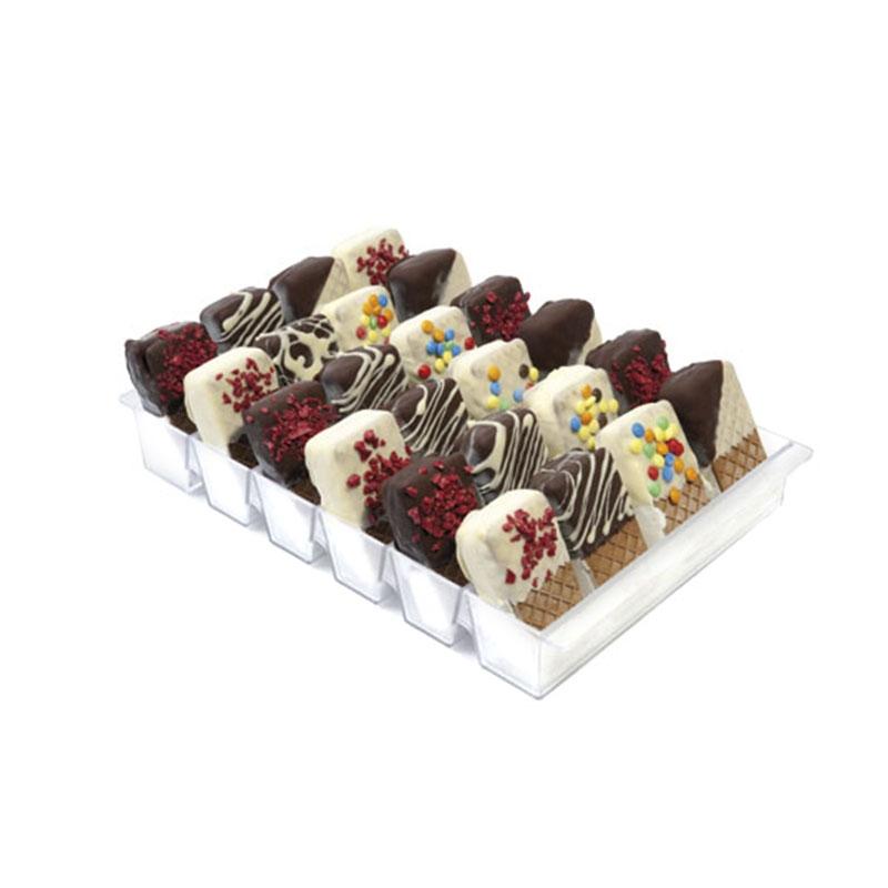 Expositor 24 Helados Transparente 235X360X48 mm.  (1 u.)