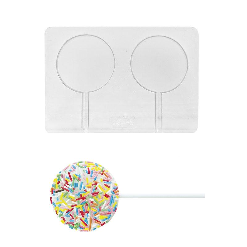 Molde para Piruletas 155X105 mm. Ø 60 mm. (1 u.)