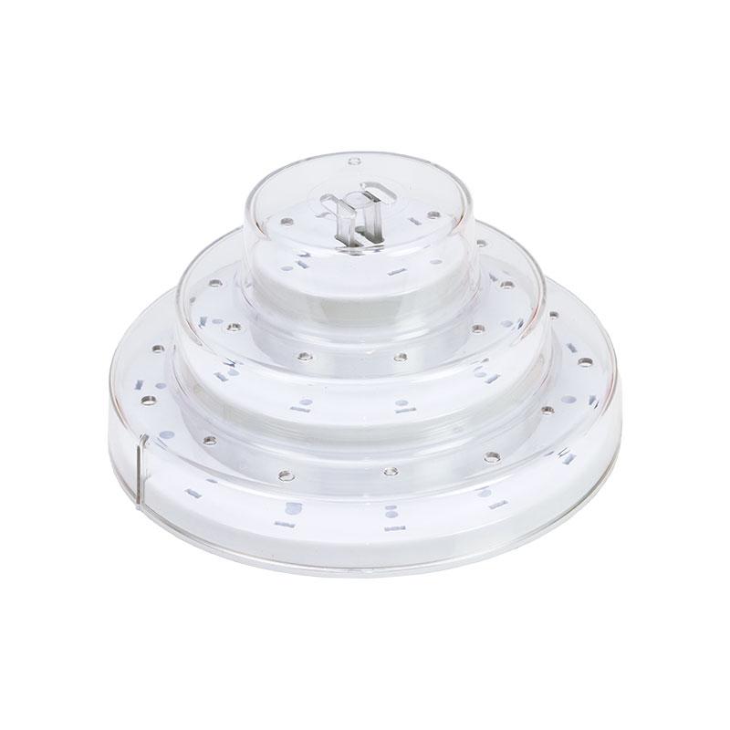 Expositor Piruletas 3 Pisos Blanco Base Ø 220 - Alto 110 mm.