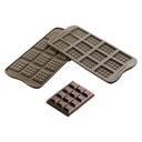 Molde de Silicona Bombónes Tablete 105X210 mm. 12 Pcs (1 u.)