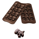 Molde de Silicona Bombónes Dinos 105X210 mm. 12 Pcs (1 u.)