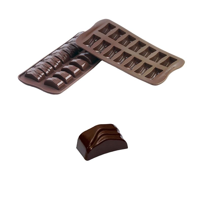 Molde de Silicona Bombónes Jack 105X210 mm. 14 Pcs (1 u.)
