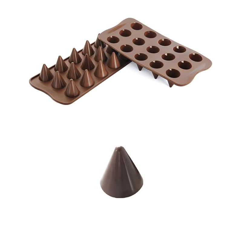 Molde de Silicona Bombónes Cono 105X210 mm. 15 Pcs (1 u.)