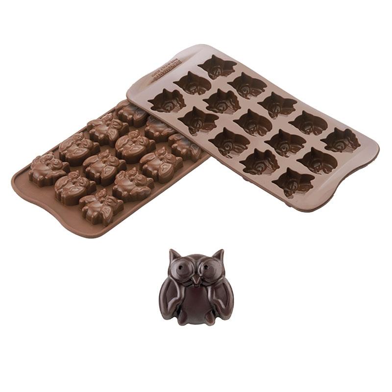 Molde de Silicona Buhos 34X30X15 mm. 7,5 ml. 15 Pcs (1 u.)