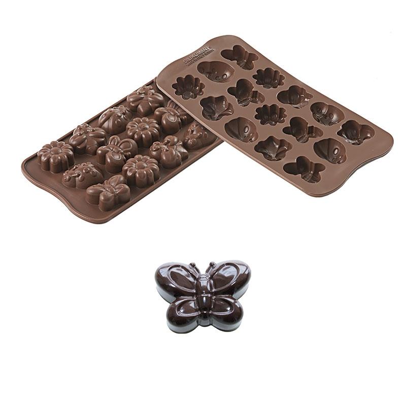 Molde de Silicona Mariposas 26X36X15 mm. 7,4 ml. 15 Pcs (1 u.)