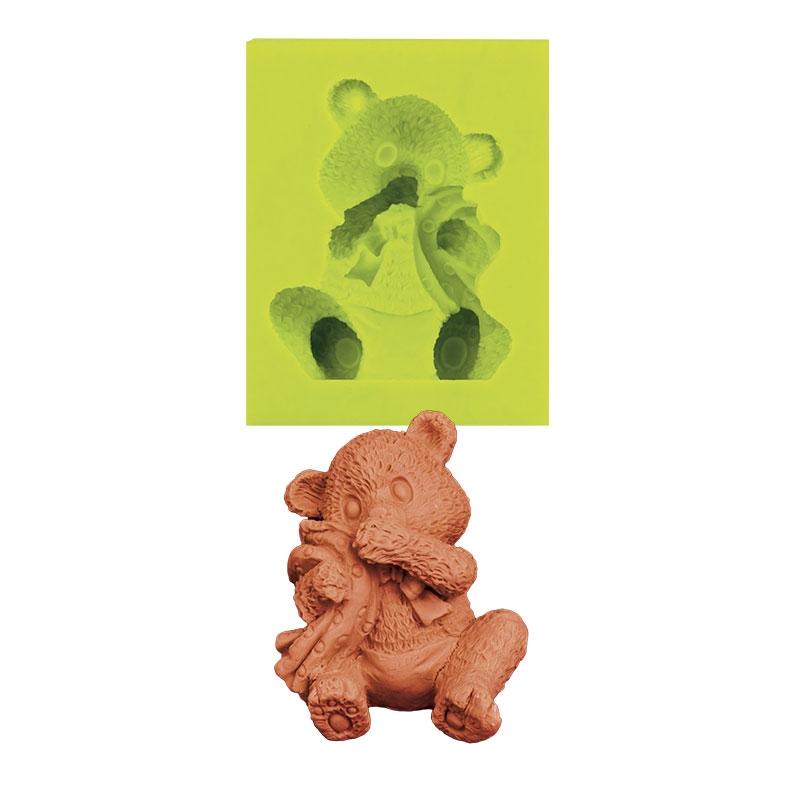 Molde de Silicona 3D 62 X 70 X 30 mm.  (1 u.)