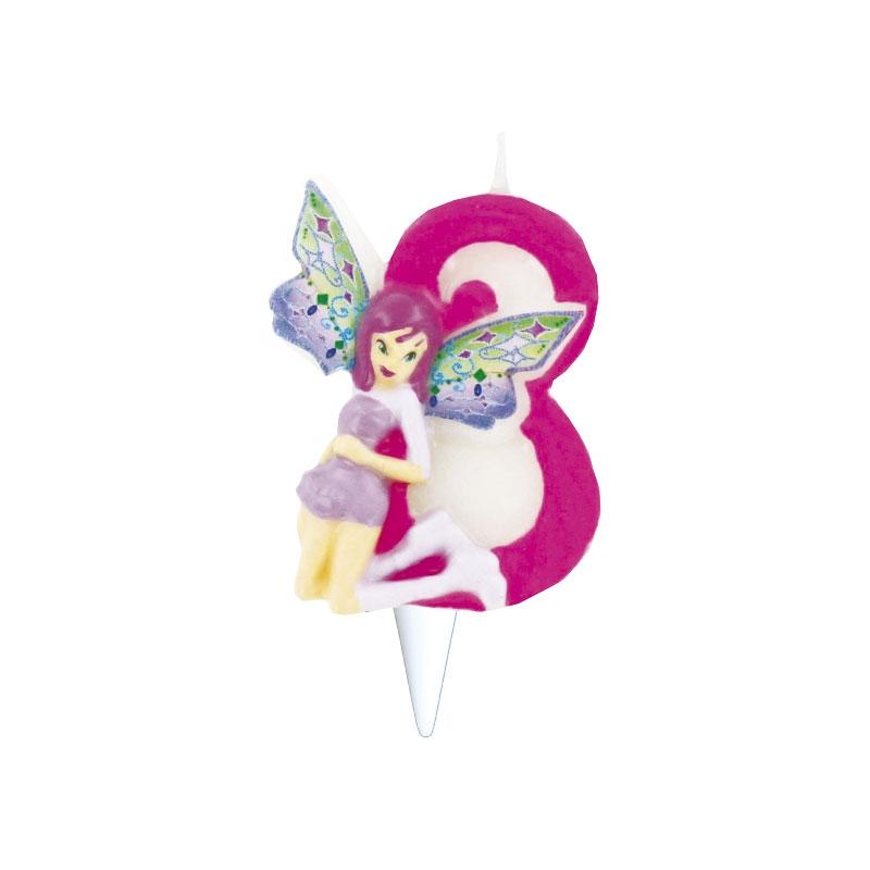 Velas Winx Nº8 (1 u.)