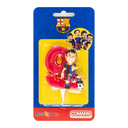 Velas Barça Toons Nº9